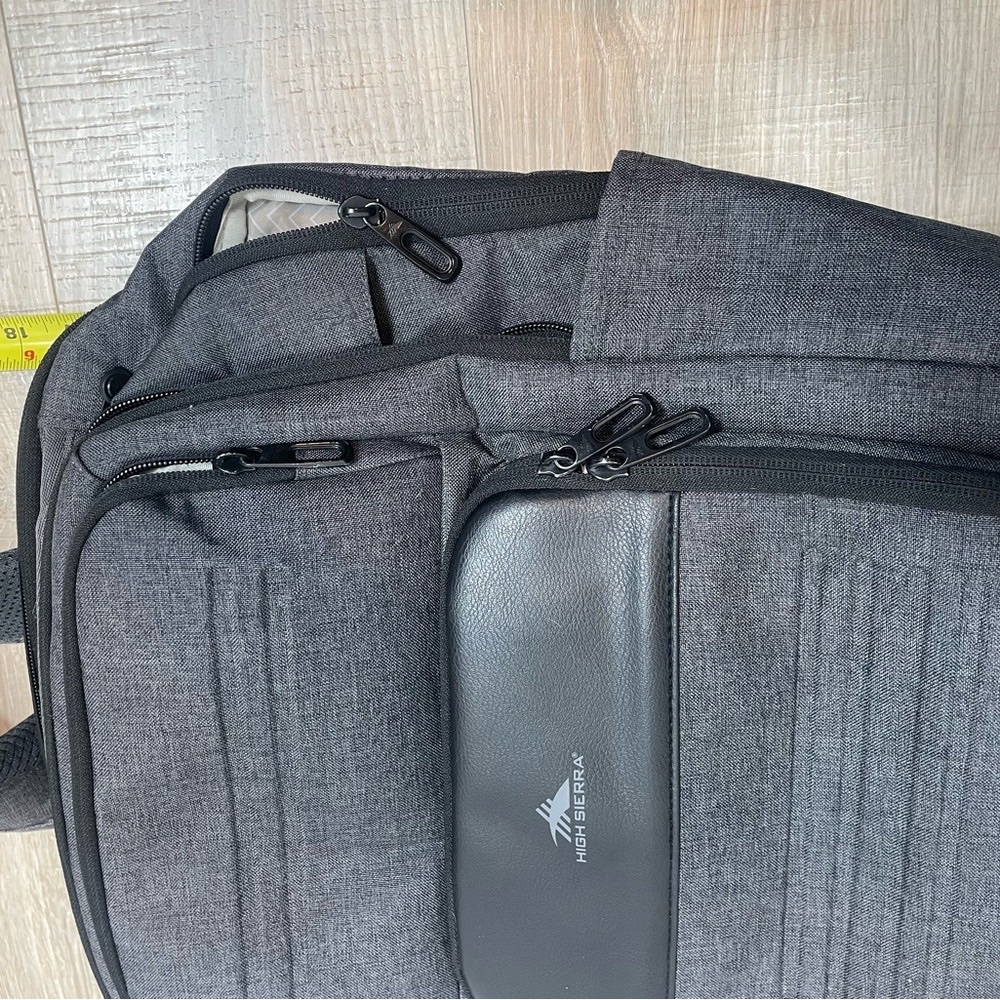 High Sierra Charcoal Black Men's Backpack